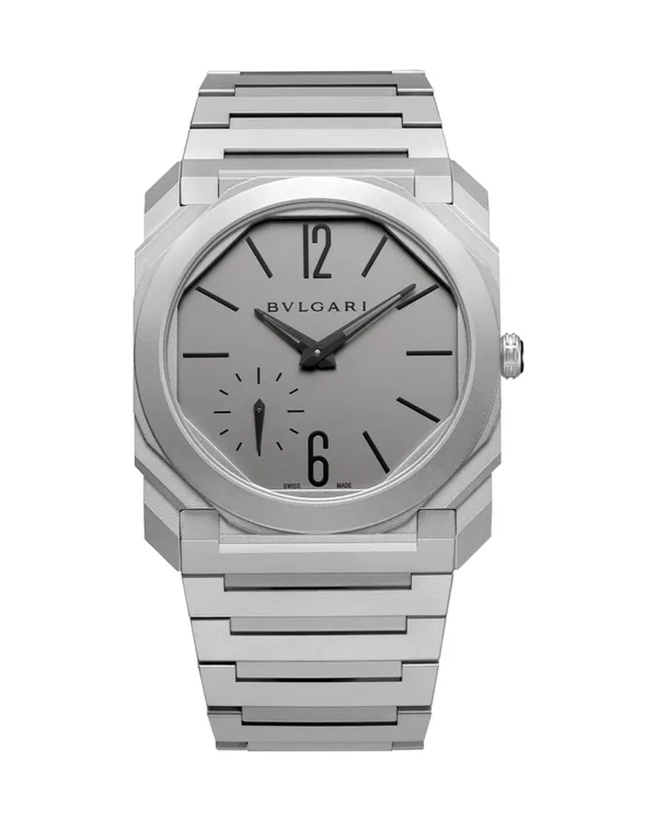 Bvlgari Octo Finissimo Automatic in Titanium grey