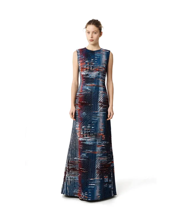 Carl Kapp Cosmic Gown in Starlight Matrix