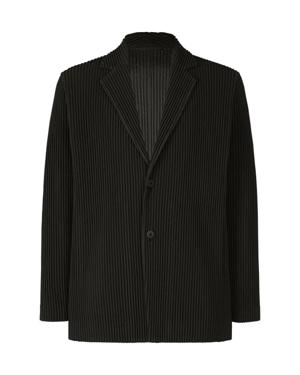 Issey Miyake Tailored Pleats 1 Jacket in Black (no.15)