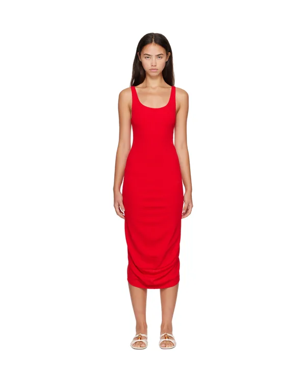 Jacquemus La Robe Regata in Red