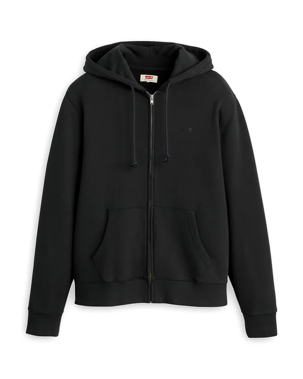 Levi's Original Housemark Zip-Up Hoodie in Mineral Black
