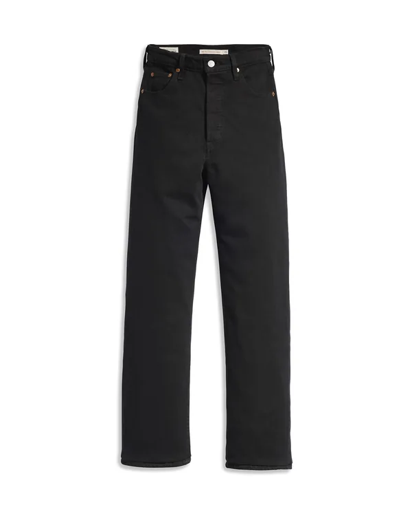 Levi's Ribcage Straight Ankle Women's Jeans in Black Sprout