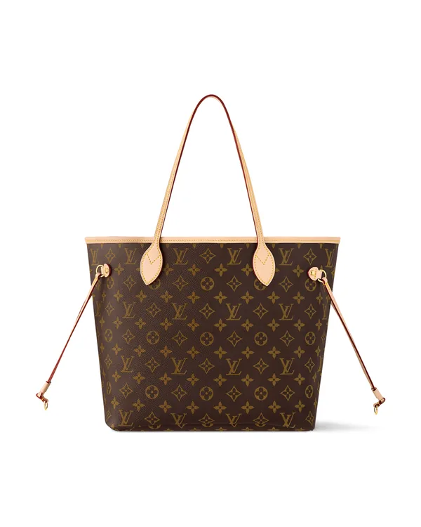 Louis Vuitton Neverfull MM in Monogram with Rose Beige lining