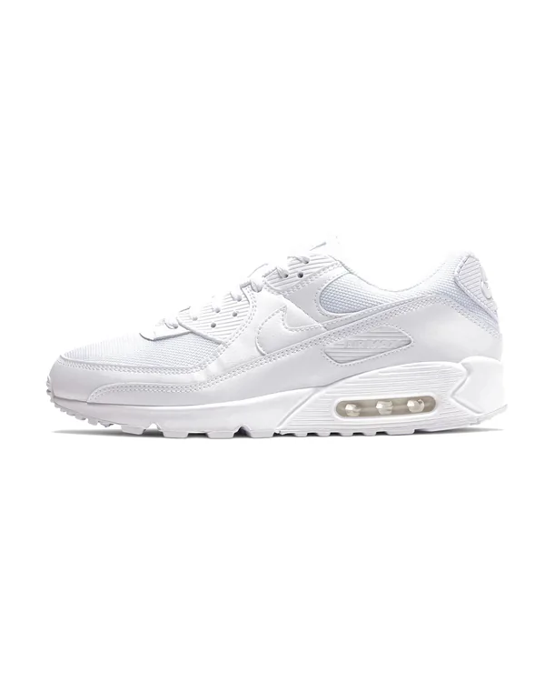 Nike Air Max 90 in White/White/Wolf Grey/White