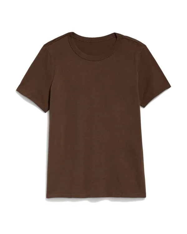 Old Navy EveryWear Crew-Neck T-Shirt in Earthen
