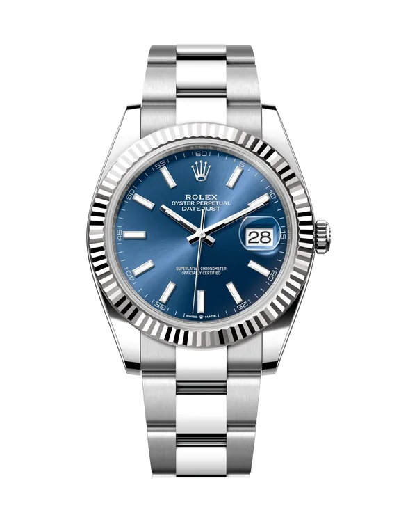 Rolex Datejust 41 in Bright blue
