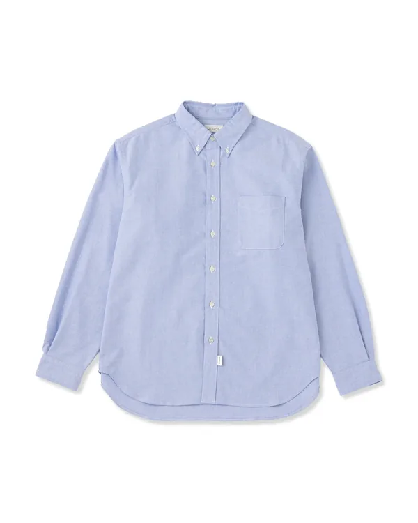 Saturdays NYC New Crosby Oxford Shirt in Light Blue
