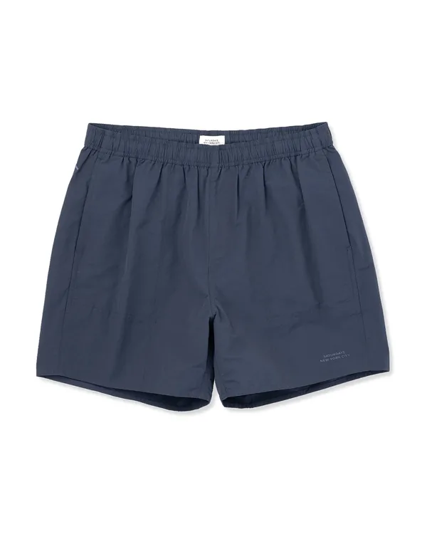 Saturdays NYC Talley Swim Short in Navy