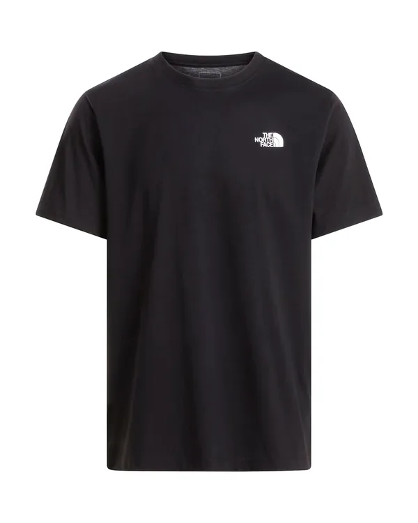 The North Face Evolution Box NSE Regular Short-Sleeve Tee in TNF Black/TNF White