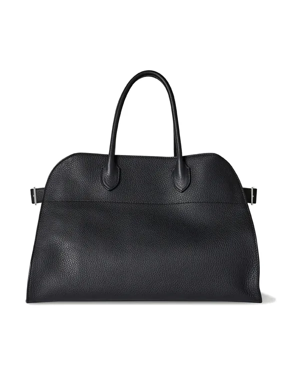 The Row Soft Margaux 15 Bag in Black