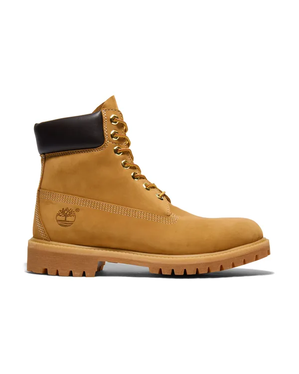 Timberland Premium 6-Inch Waterproof Boot in Wheat Nubuck