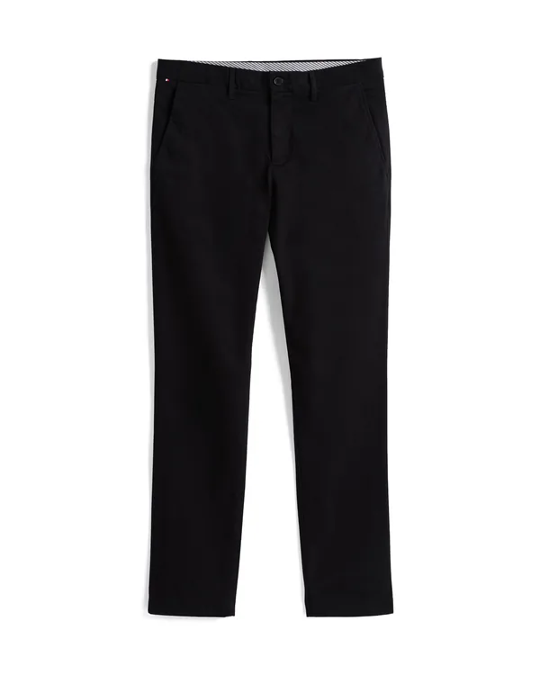Tommy Hilfiger 1985 Bleecker Slim Chinos in Black